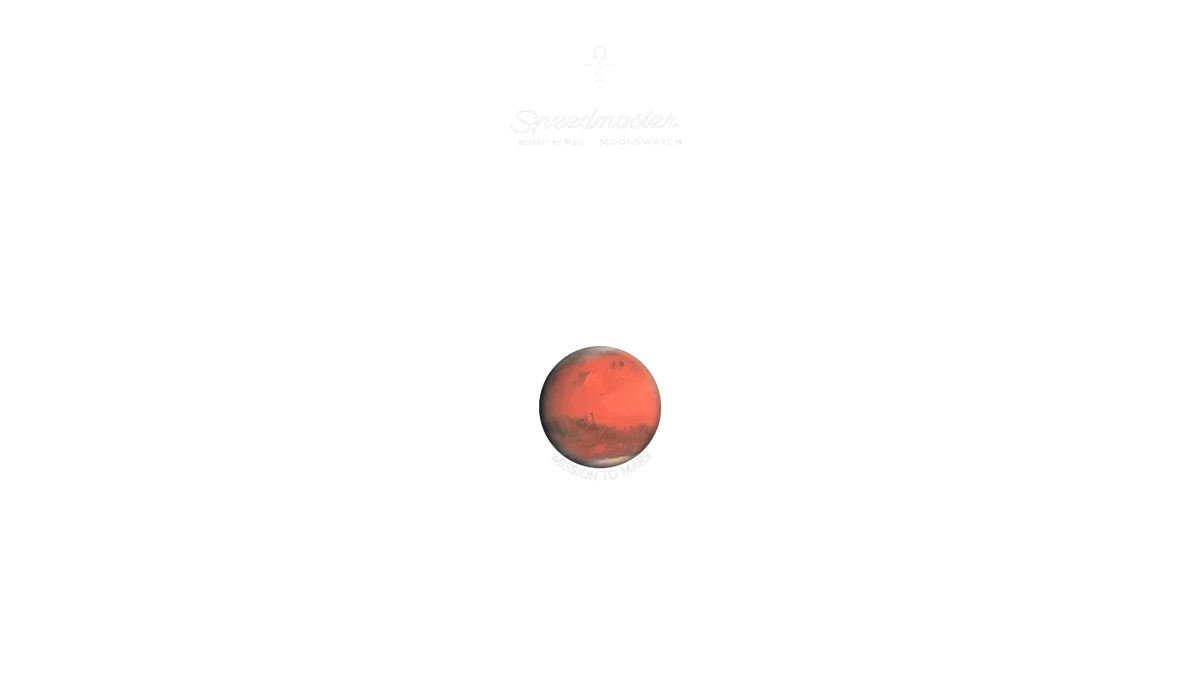 Mission to Mars - Bioceramic MoonSwatch