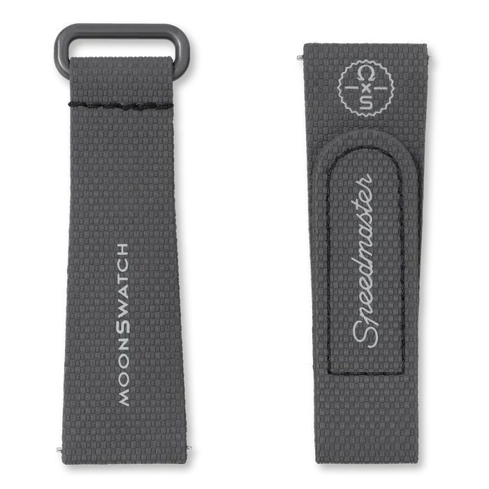 MOONSWATCH RUBBER DARK GREY/BLACK