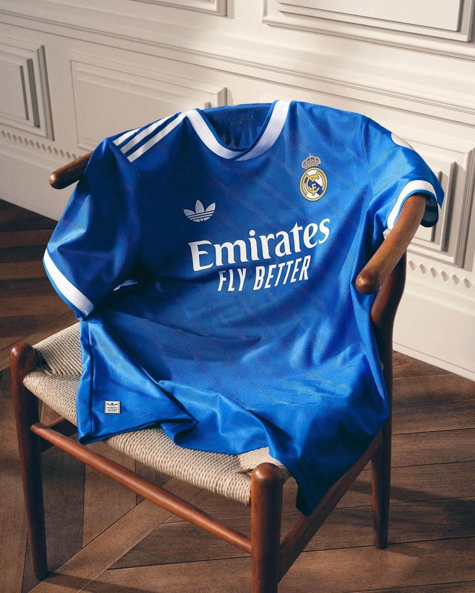 Real Madrid Third 2025/26 Blue Jersey
