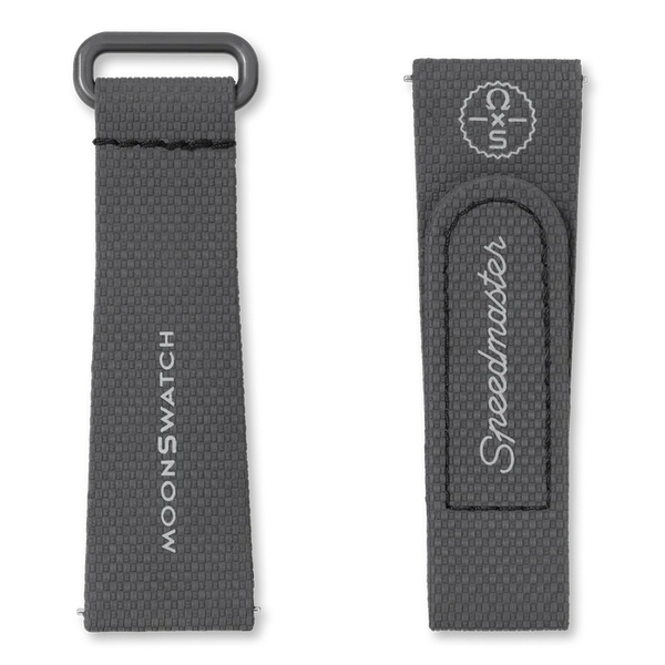 MOONSWATCH RUBBER DARK GREY/BLACK