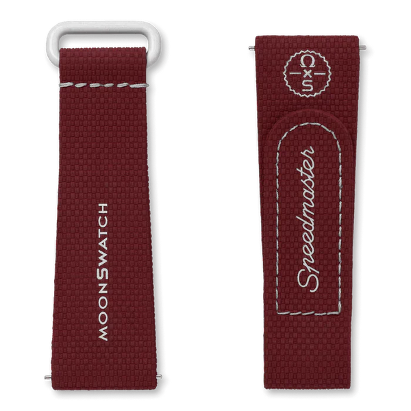 MOONSWATCH BORDEAUX/LIGHT RUBBER GREY