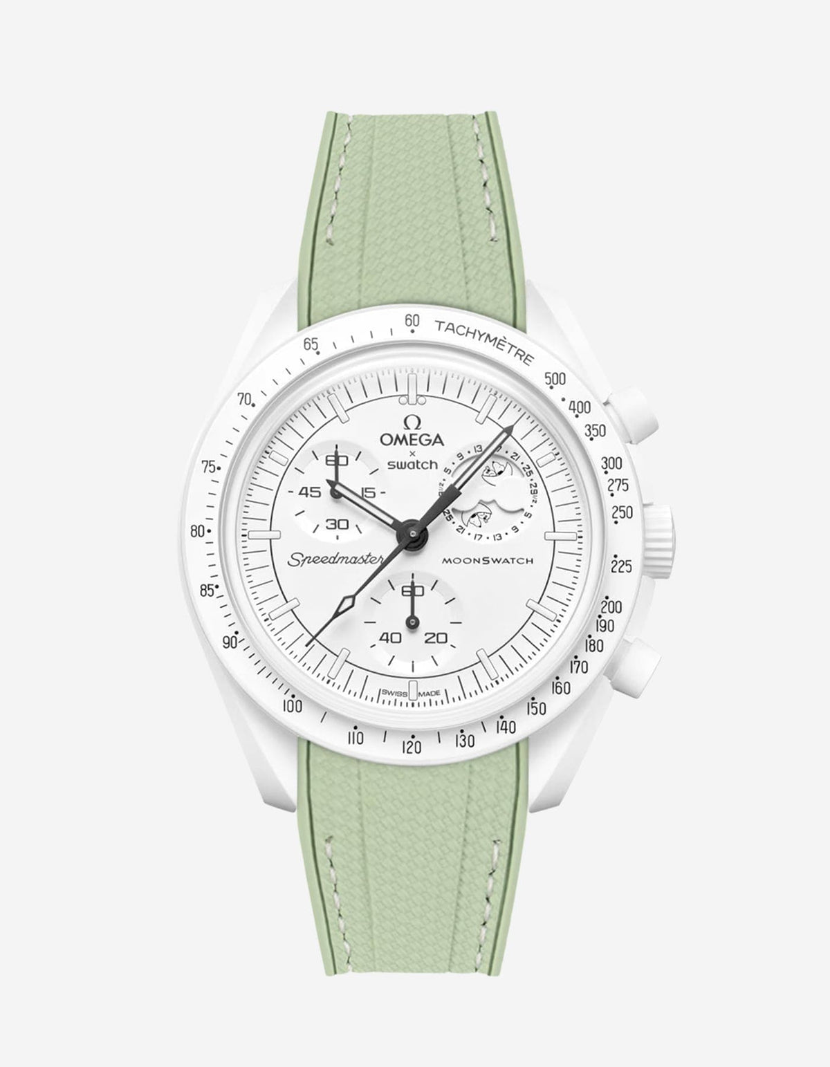 MoonSwatch Mission to the Moon Phase (Rubber Strap) - OM Luxury