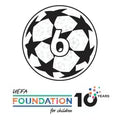 Kit 2 Patches Champions League 6 Troféus