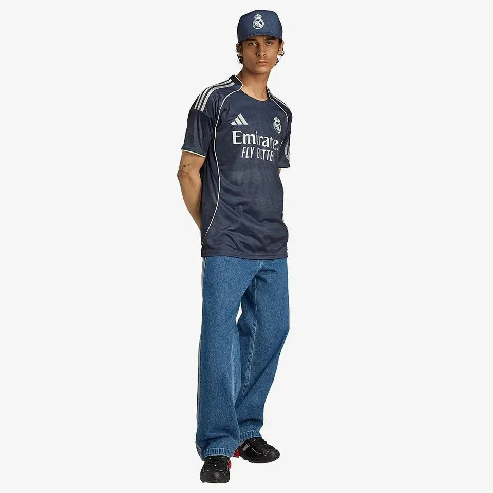 Camisa Real Madrid Away 2025/26 Preta