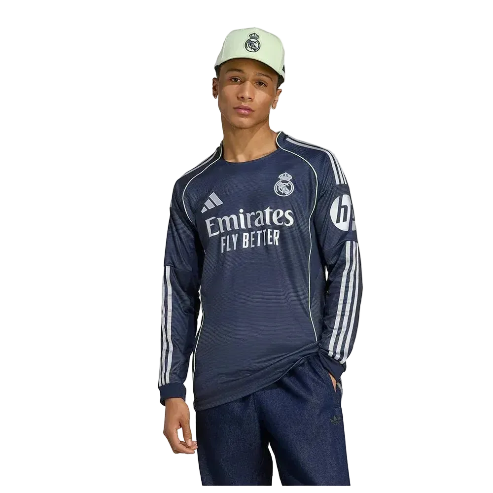 Camisa adidas Real Madrid 2025/26 II Manga Longa