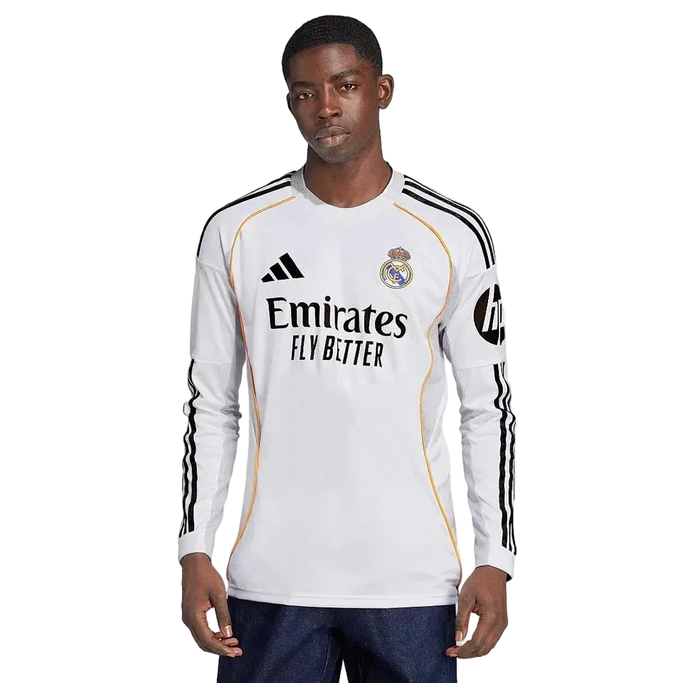 Camisa adidas Real Madrid 2025/26 I Manga Longa