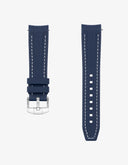Speedmaster Anniversary Series “Silver Snoopy Award” - (Pulseira de Borracha Azul)